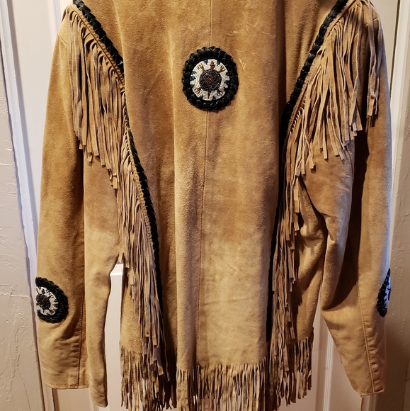 Attraction western beaded suede jacket - Picture 6 of 6